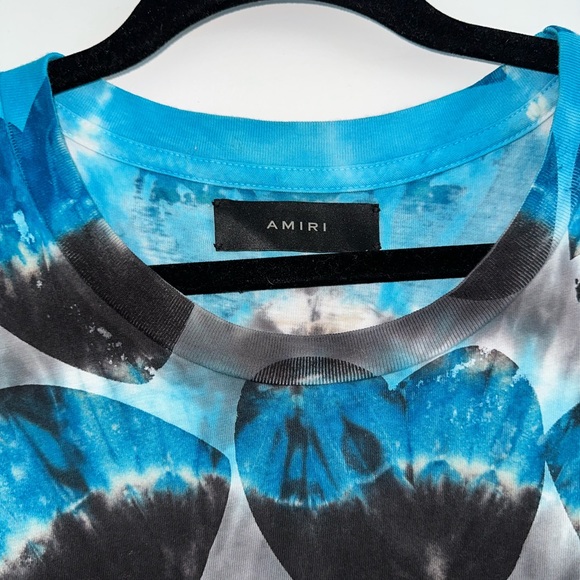 100% AUTHENTIC 
Amiri hearts tie dye oversized T-shirt - Picture 4 of 4